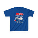 Red, White & Cool Kids Tee - Fun Summer Shirt, Fourth of July Outfit
