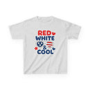 Red, White & Cool Kids Tee - Fun Summer Shirt, Fourth of July Outfit