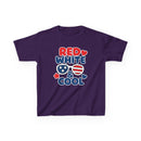 Red, White & Cool Kids Tee - Fun Summer Shirt, Fourth of July Outfit