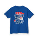 Red, White & Cool Kids Tee - Fun Summer Shirt, Fourth of July Outfit