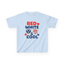 Red, White & Cool Kids Tee - Fun Summer Shirt, Fourth of July Outfit