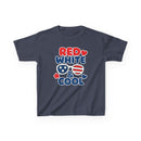 Red, White & Cool Kids Tee - Fun Summer Shirt, Fourth of July Outfit