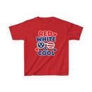 Red, White & Cool Kids Tee - Fun Summer Shirt, Fourth of July Outfit