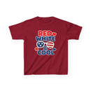 Red, White & Cool Kids Tee - Fun Summer Shirt, Fourth of July Outfit