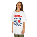 Red, White & Cool Kids Tee - Fun Summer Shirt, Fourth of July Outfit