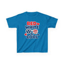 Red, White & Cool Kids Tee - Fun Summer Shirt, Fourth of July Outfit