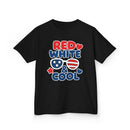 Red, White & Cool Kids Tee - Fun Summer Shirt, Fourth of July Outfit