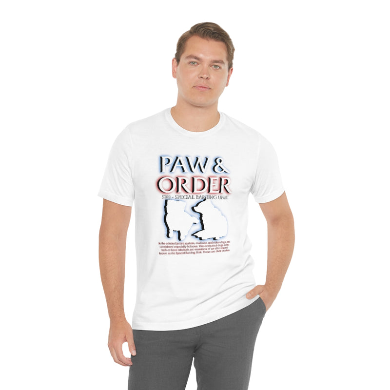 Paw & Order Tee