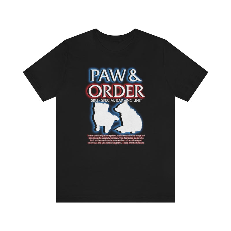 Paw & Order Tee