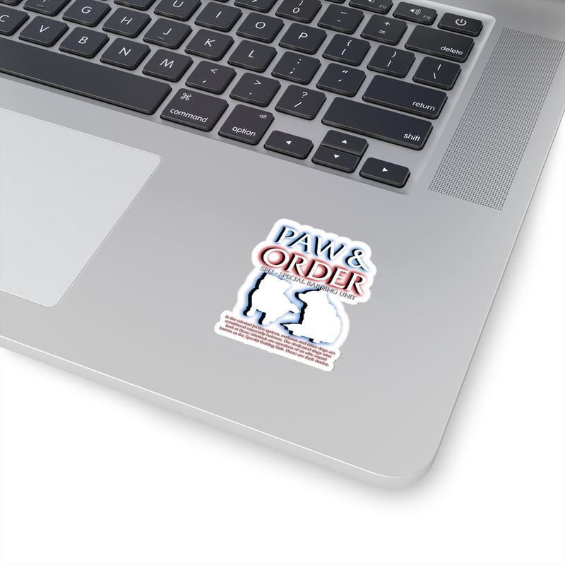 Paw & Order Stickers