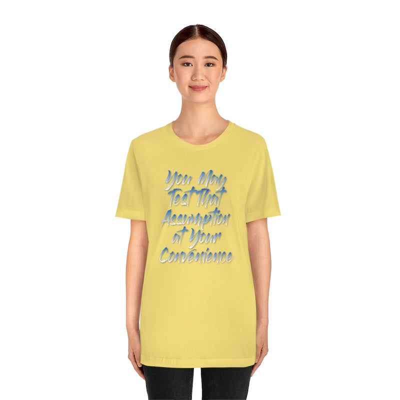 Assumption Tee