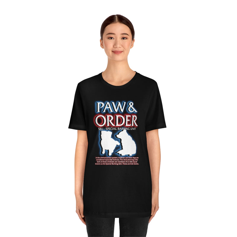 Paw & Order Tee