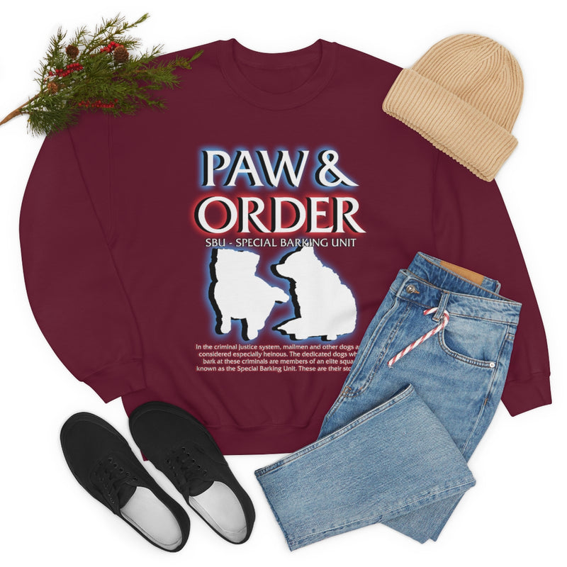 Paw & Order Sweatshirt