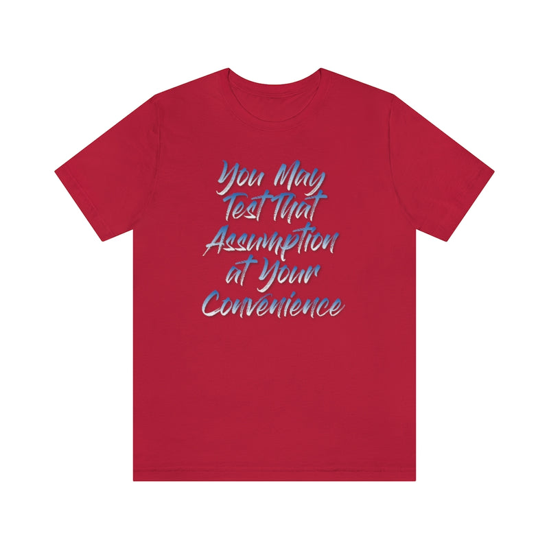 Assumption Tee