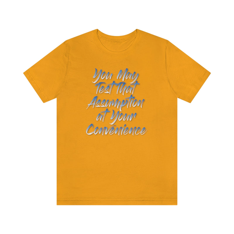 Assumption Tee
