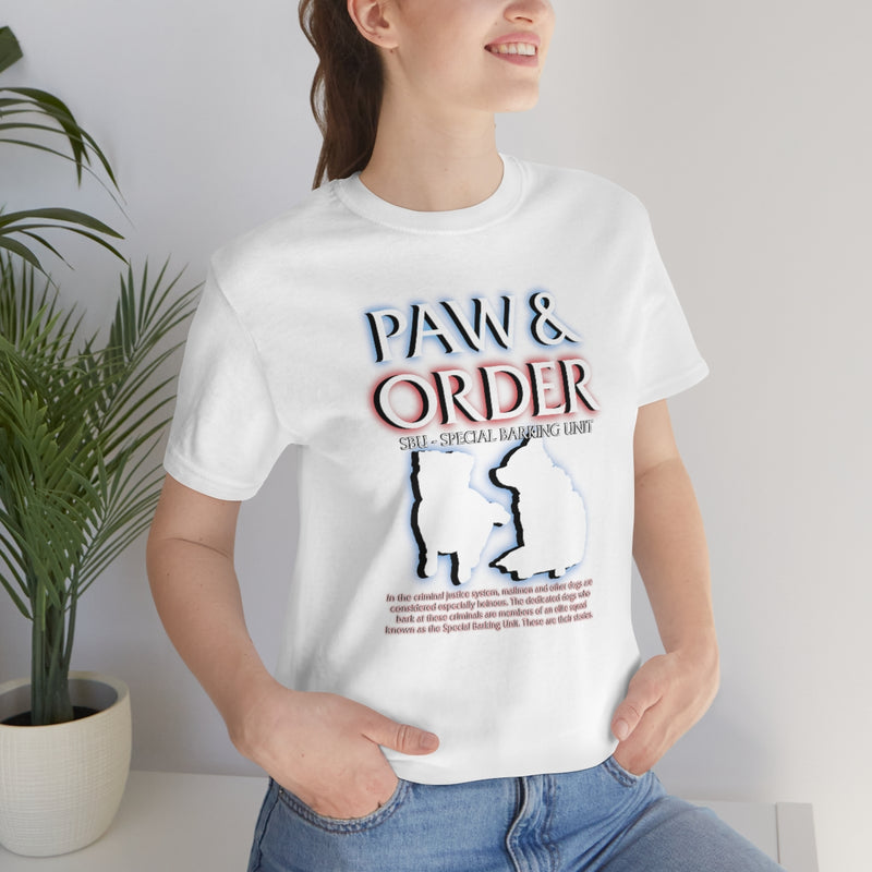 Paw & Order Tee