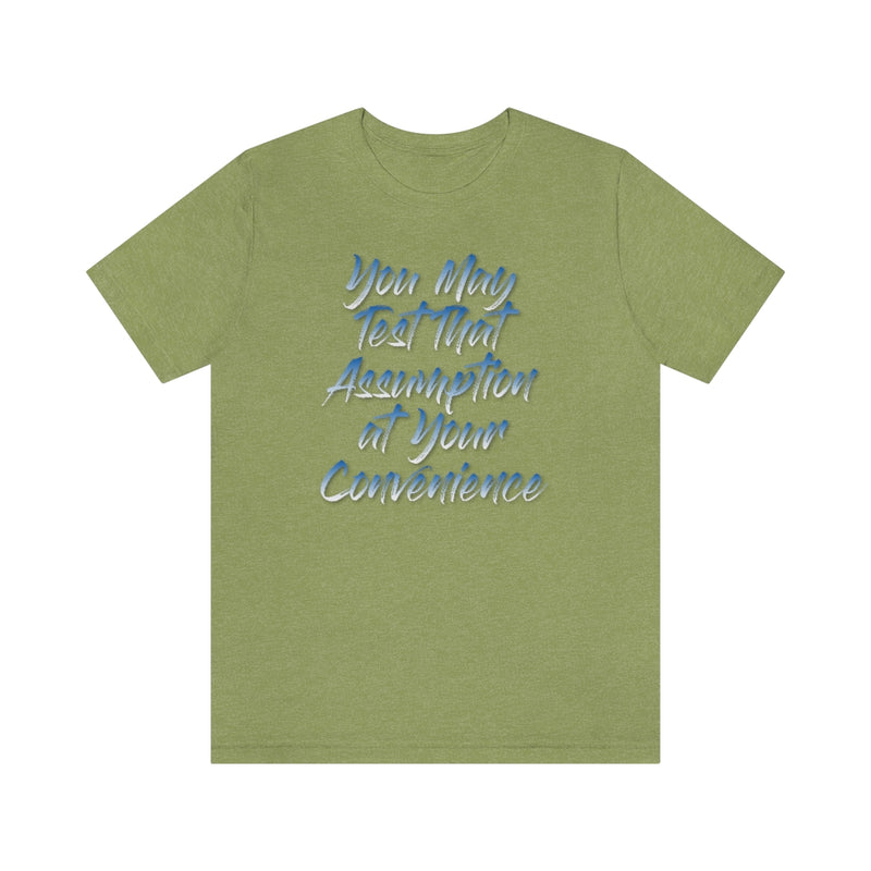 Assumption Tee