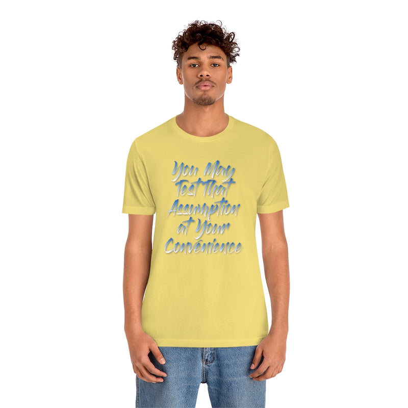 Assumption Tee