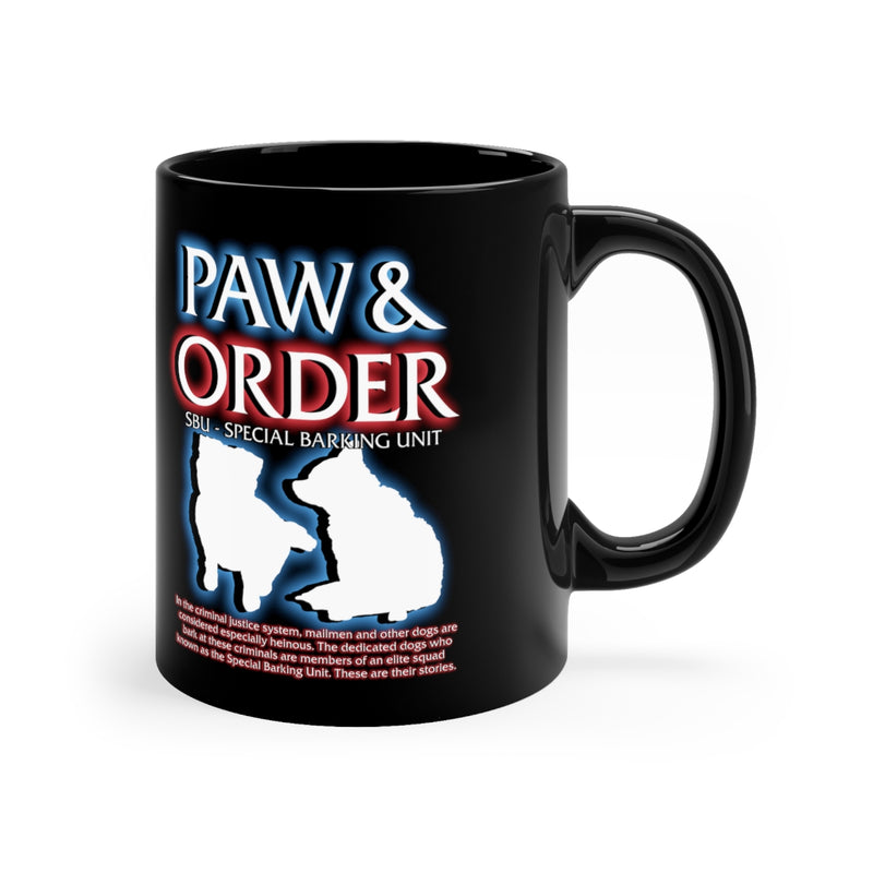 Paw & Order Mug