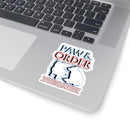 Paw & Order Stickers