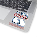 Paw & Order Stickers