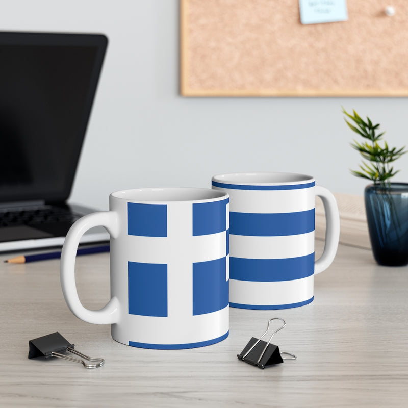 Greece Flag Mug