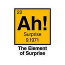 Element of Surprise Stickers