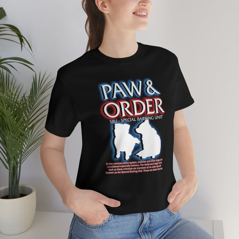 Paw & Order Tee