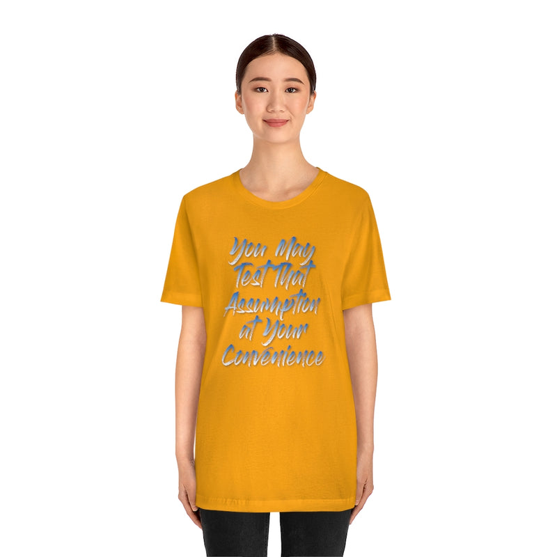 Assumption Tee