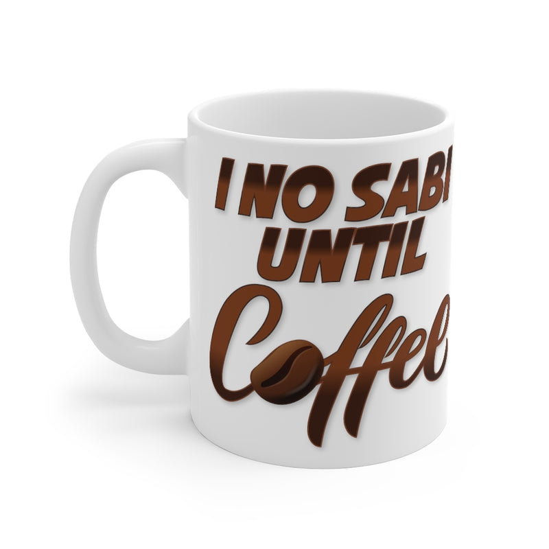 I no sabi until Coffee Mug