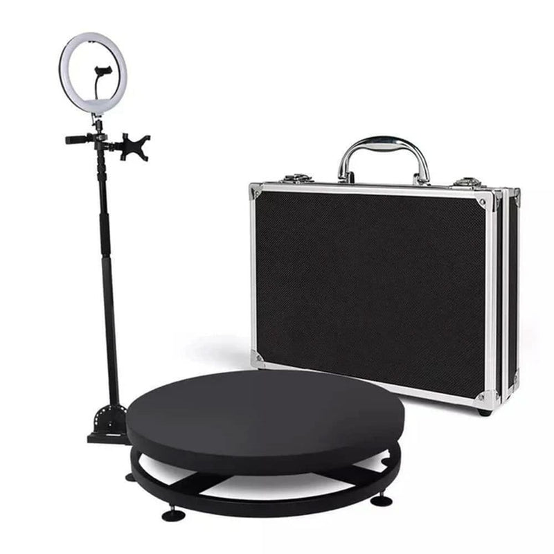 360 Video and Photo Booth Spinning Display Platform