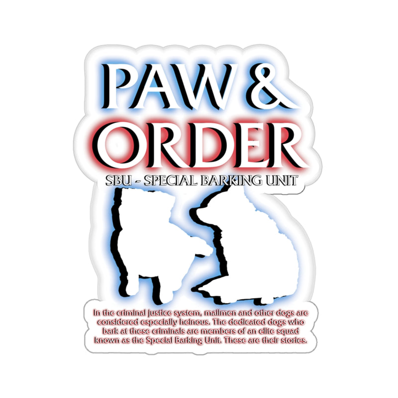 Paw & Order Stickers