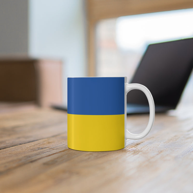 Ukraine Flag Mug