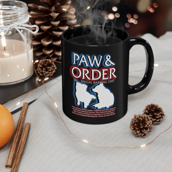 Paw & Order Mug