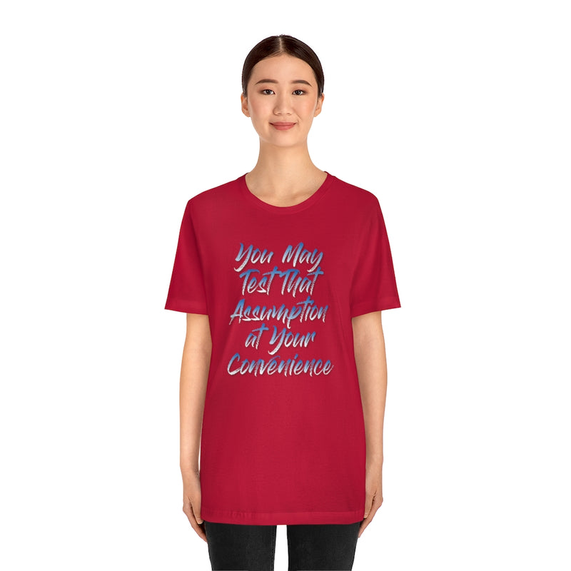 Assumption Tee