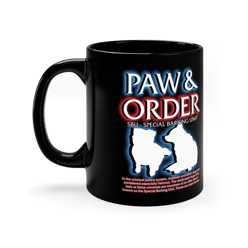 Paw & Order Mug