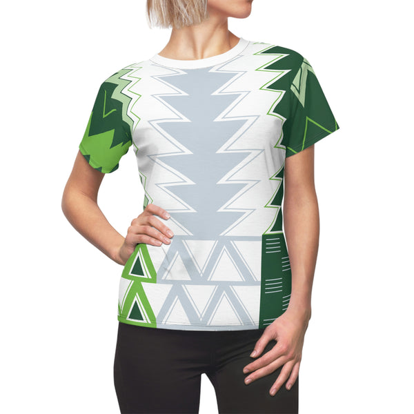 Women's Nigerian Football #2 AOP Tee
