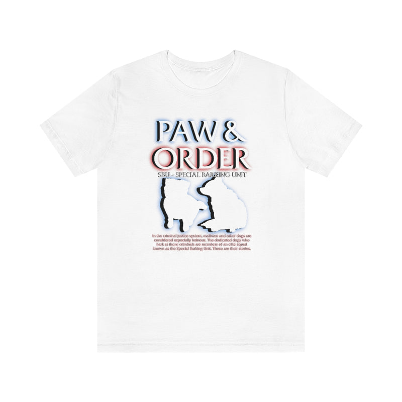 Paw & Order Tee