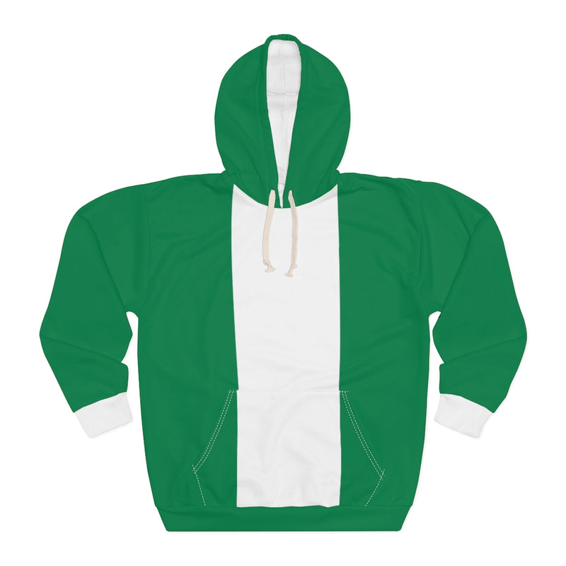 Nigerian Flag Pullover Hoodie