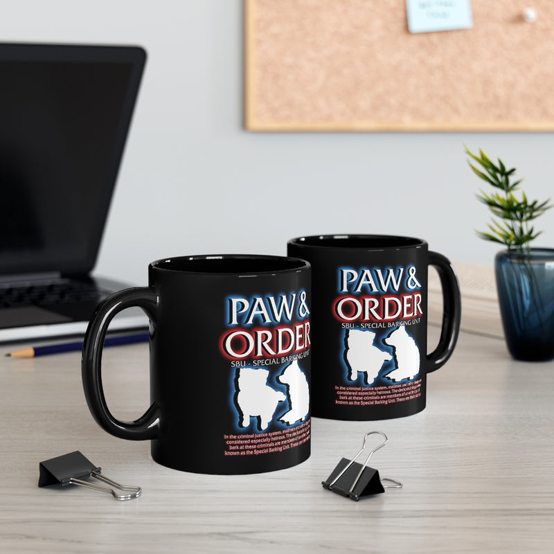 Paw & Order Mug