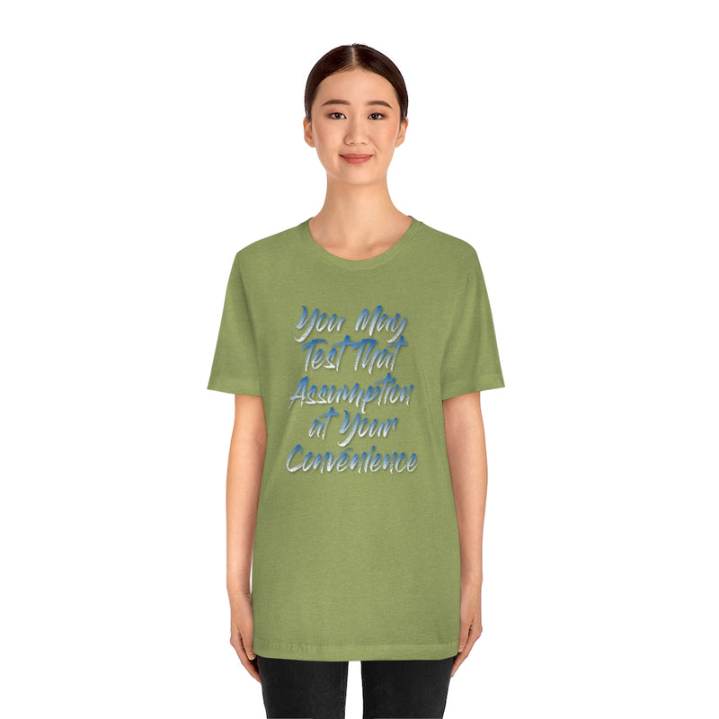 Assumption Tee