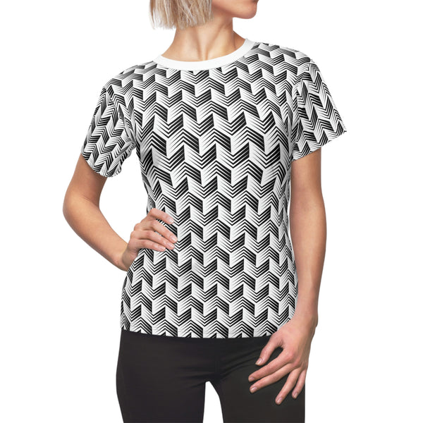 Women's Tribal #1 AOP Tee