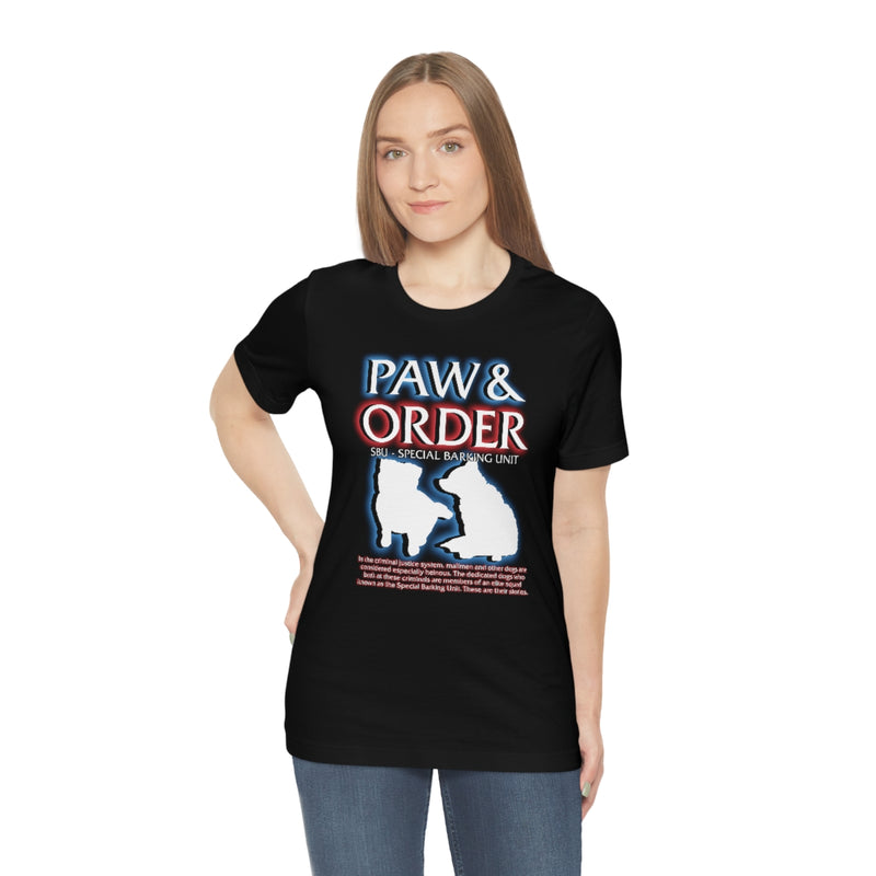 Paw & Order Tee