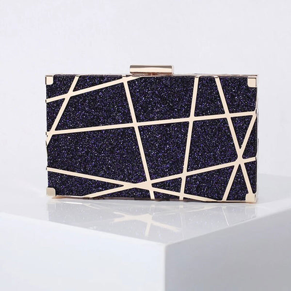 Luxury Plaid Clutch and Shoulder Bag