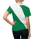 Women's Nigerian Flag AOP Tee