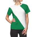 Women's Nigerian Flag AOP Tee