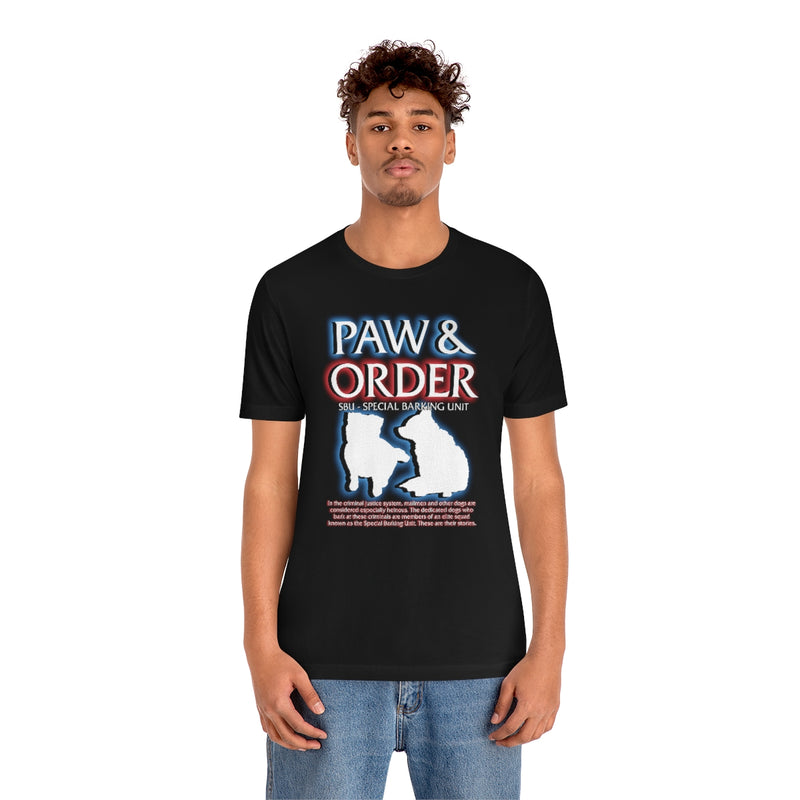 Paw & Order Tee