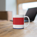 Costa Rica Flag Mug