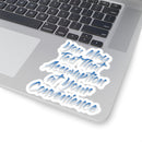 Assumption Stickers