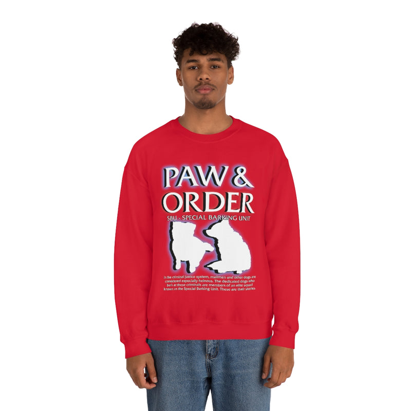 Paw & Order Sweatshirt